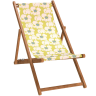 Toile de transat "Paola jaune"