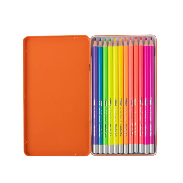 Set de 12 crayons de couleur "Néon"