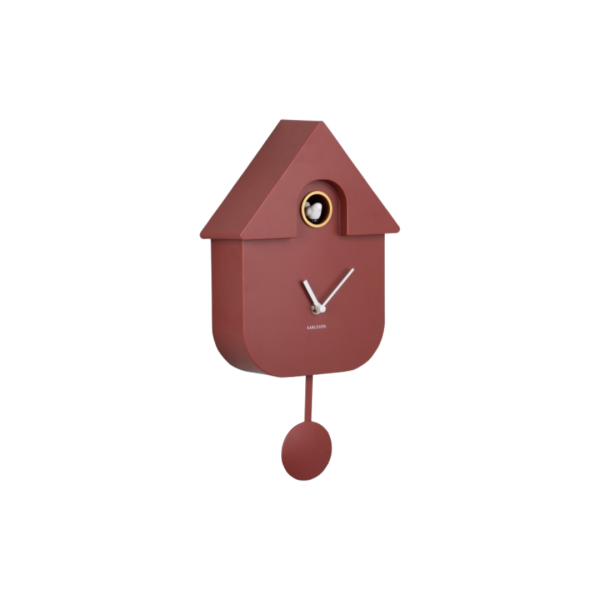 Horloge "Coucou ocre"
