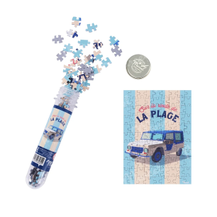Mini-puzzle Sur la route de la plage