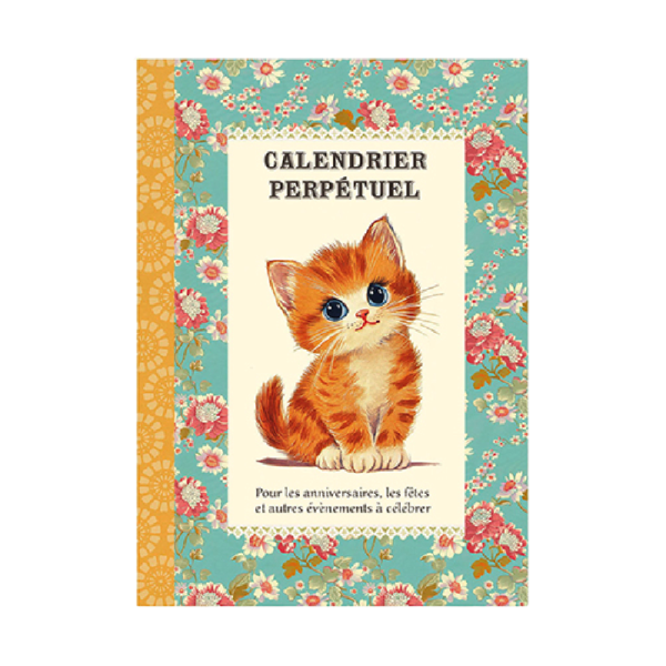 Calendrier perpetuel "Chats" - Gwenaelle Trolez