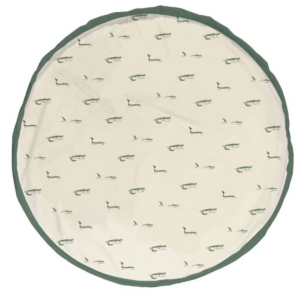 Sac de rangement et tapis d'éveil "Croco"