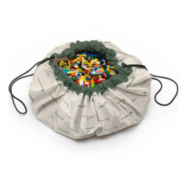 Sac de rangement et tapis d'éveil "Croco"