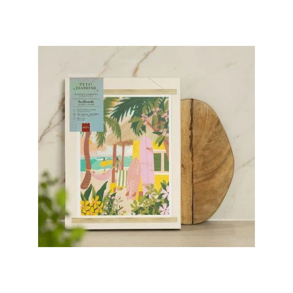 Kit de diamond painting - Surfboards
