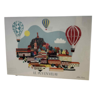 Affiche montgolfière - A4