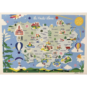 Affiche Haute-Loire - A4