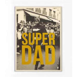 Affiche "Superdad" - M