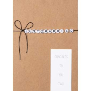 Carte "just married"