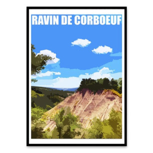 Affiche Ravin de Corboeuf