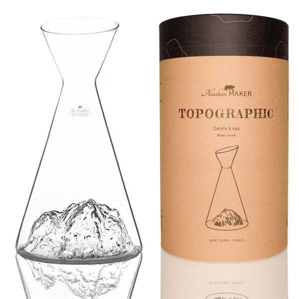 Carafe à eau "mont blanc"