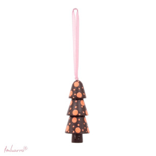 Sapin suspendu mauve