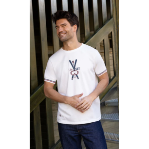 Tee-shirt ski crème - XXL