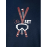 Tee-shirt ski bleu - XL