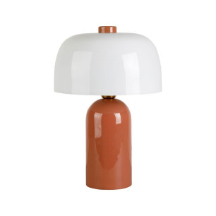 Lampe terracotta