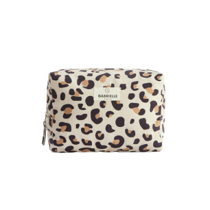 Trousse de toilette léopard