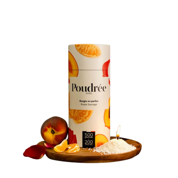 Bougie rosée sauvage