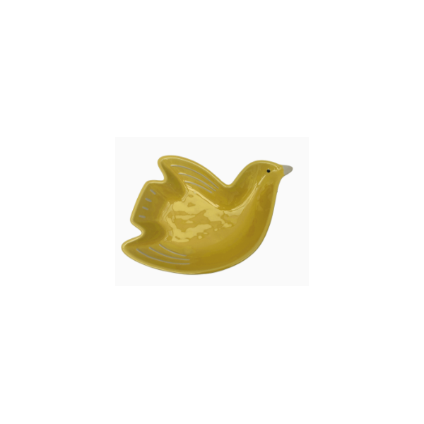 Coupelle oiseau jaune