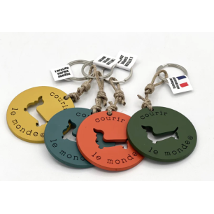 Porte-clés teckel