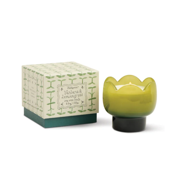 Bougie tulipe verte