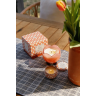 Bougie tulipe orange