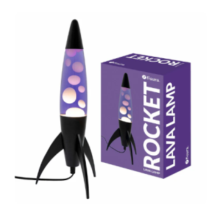 Lampe lave violette
