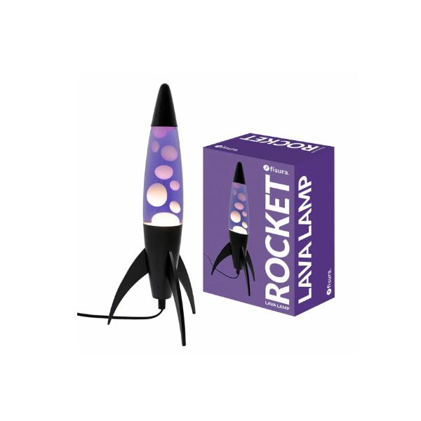 Lampe lave violette