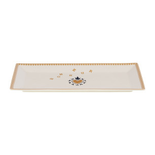 Plat rectangle "poésie"