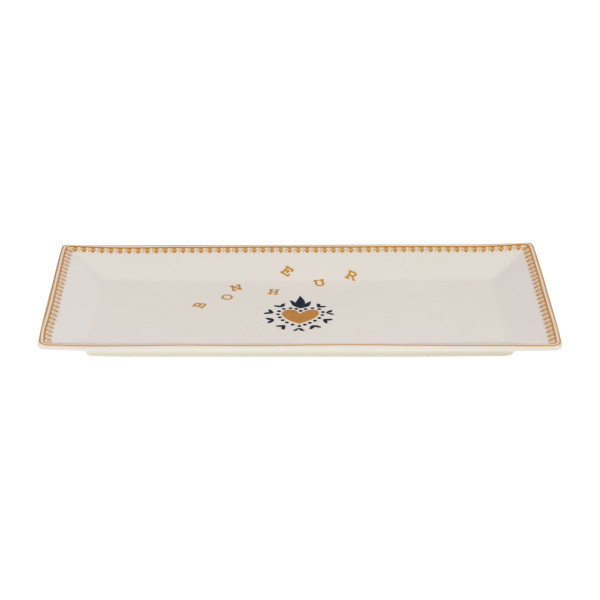 Plat rectangle "poésie"