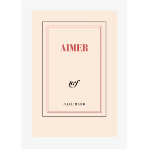 Carnet "aimer"