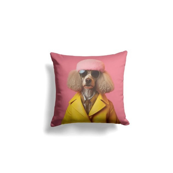 Coussin fifi rose