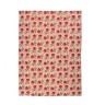 Torchon jardin rouge