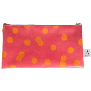 Trousse rose et orange