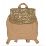 Sac à dos sequins dorés