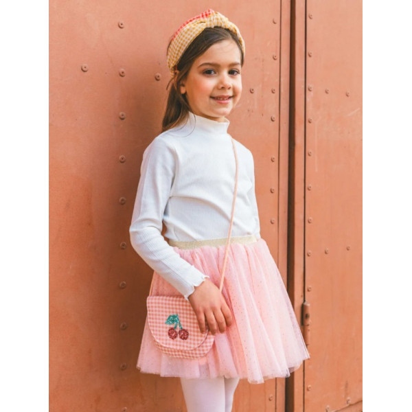 Mini sac cerise