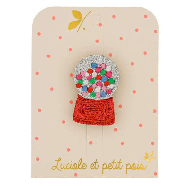 Broche "bubble gum"
