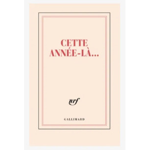 Carnet "cette année là"