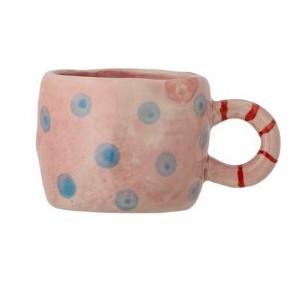 Tasse rose et bleue