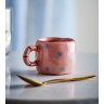Tasse rose et bleue