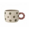 Tasse pois verts