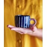 Tasse bleue marine
