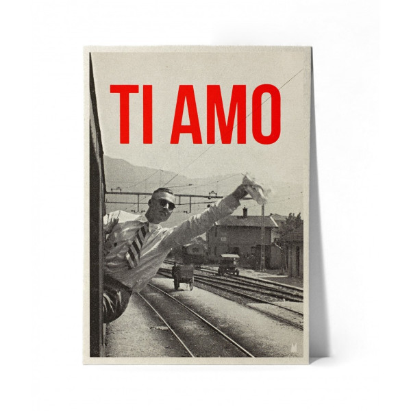 Affiche "Ti amo" - M