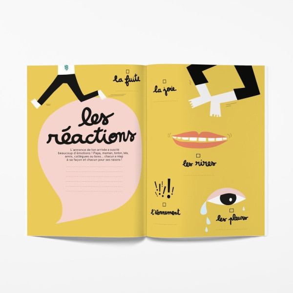 Carnet "9 mois à t'attendre"