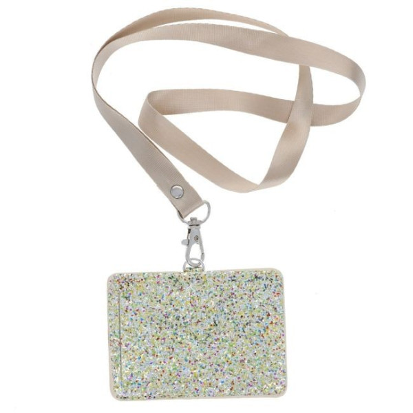 Porte-carte glitter