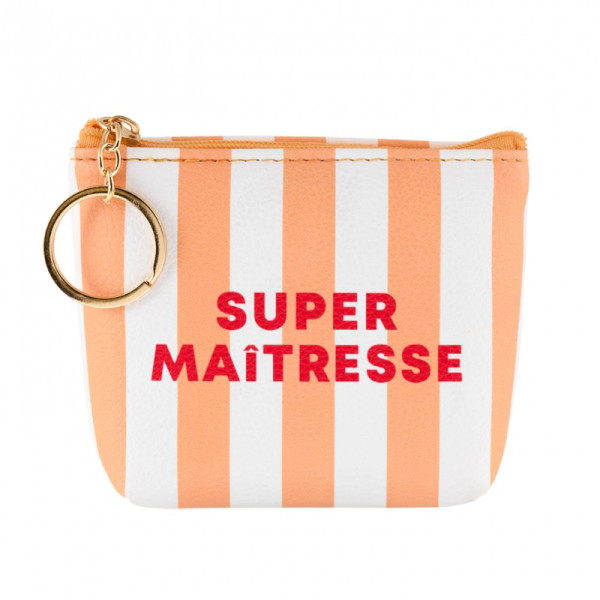 Trousse rayée - Maîtresse