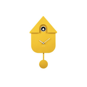 Horloge coucou jaune