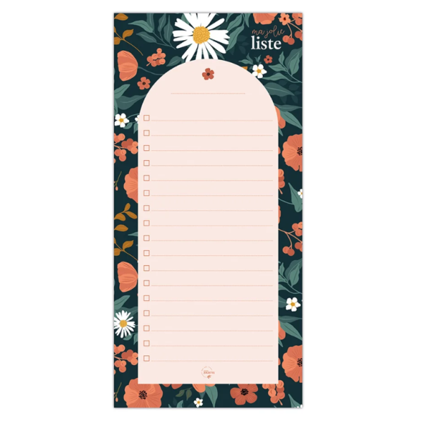 Bloc-Notes Jardin Botanique 10 x 21 cm
