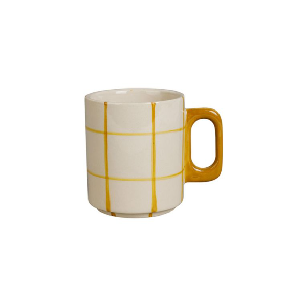 Tasse à café jaune 15 cl