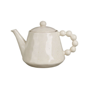 Théière Blanc Moucheté 1L