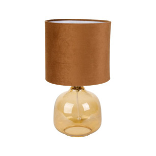 Lampe Céleste Fumé & Brun D18 x H32 cm