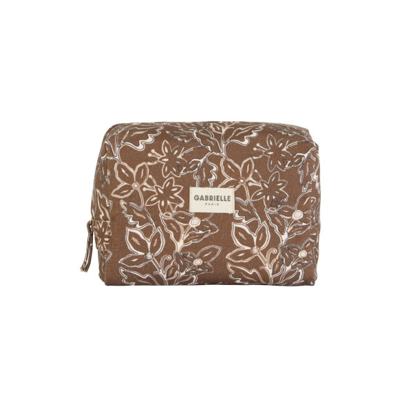 Trousse de Toilette en Coton Chantilly